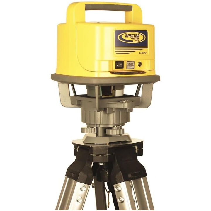 Spectra Precision Laser Level with HL700 Receiver, C70, Battery, Rod, Tripod and Case, large image number 3