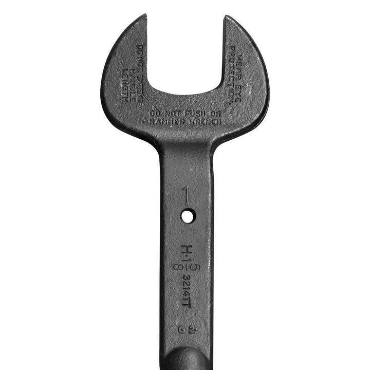 Klein Tools Spud Wrench 1-5/8 inch USH with Lanyard Hole, large image number 12