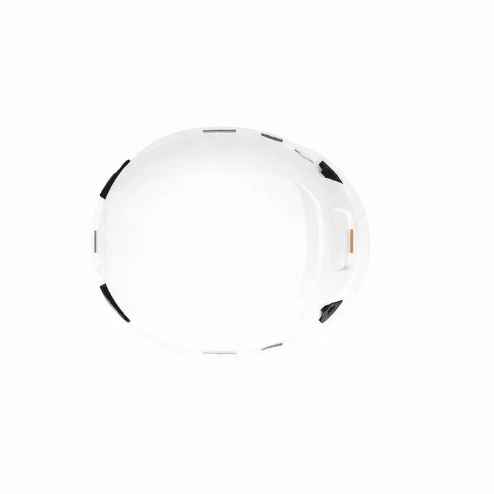 SECURIS Type II Class C Construction Grade Micro-Brim Hard Hat White, large image number 6