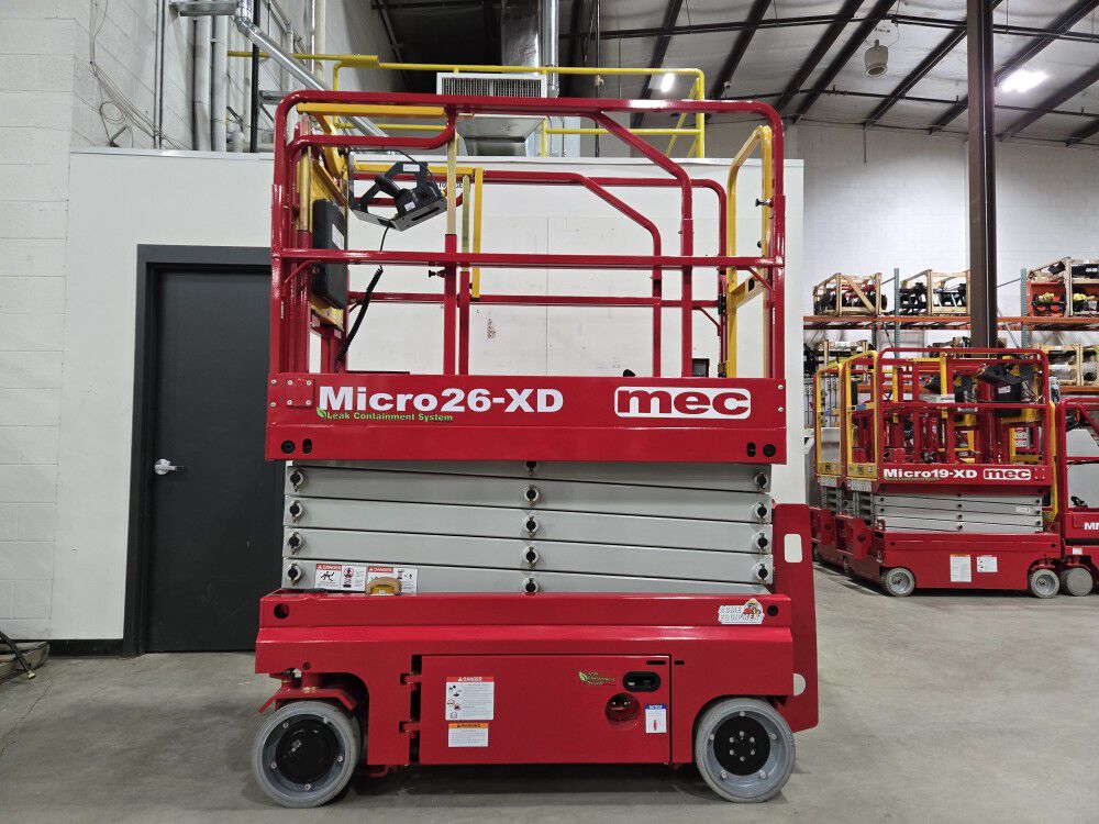 mec 26 Ft. Xtra-Deck Micro Slim Electric Scissor Lift, large image number 2