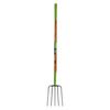 Ames 5 Tine Forged Steel Manure Fork with Cushion End Grip Handle, small
