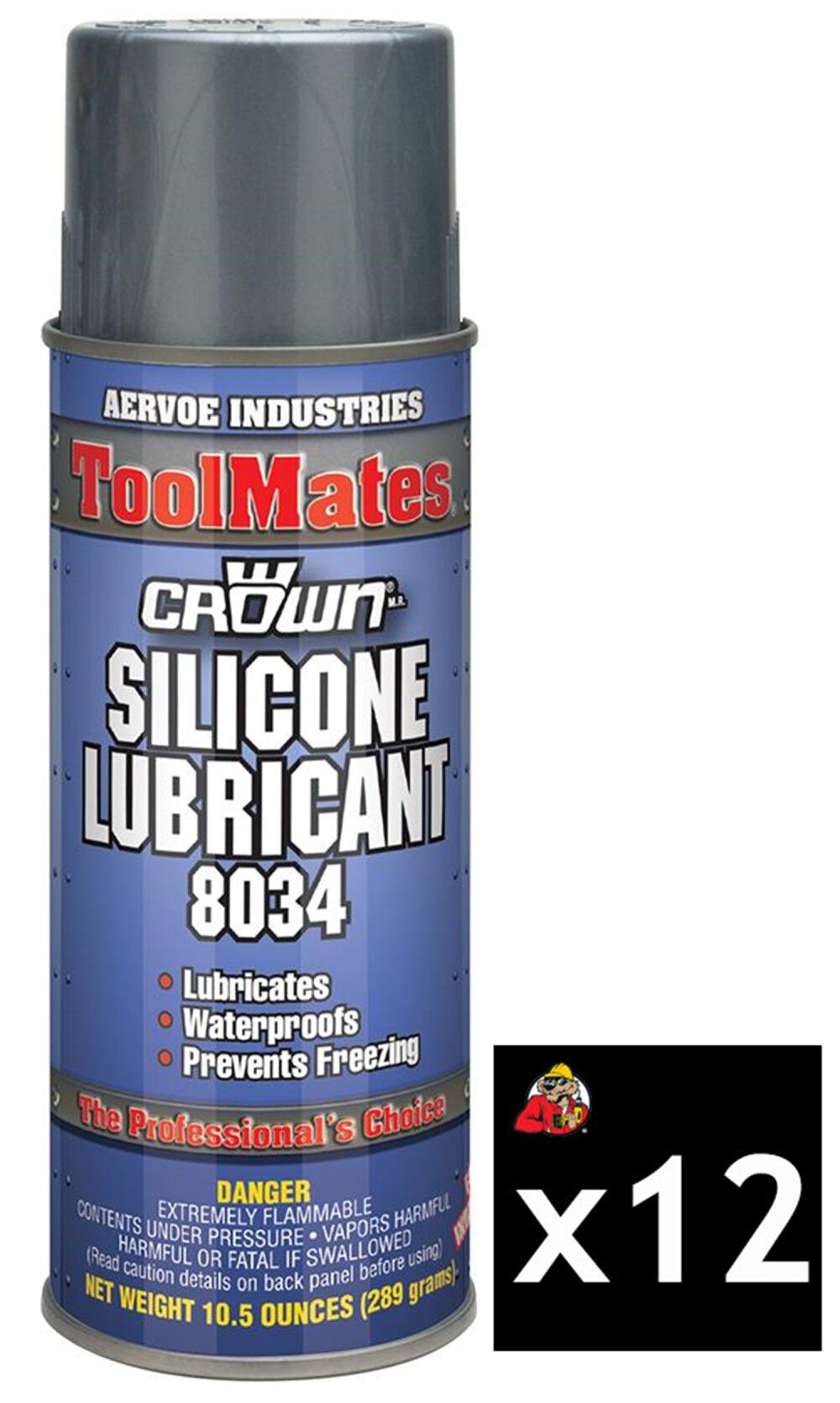 Crown Silicone Lubricant 10.5oz Pack of 12 – ATB000011640