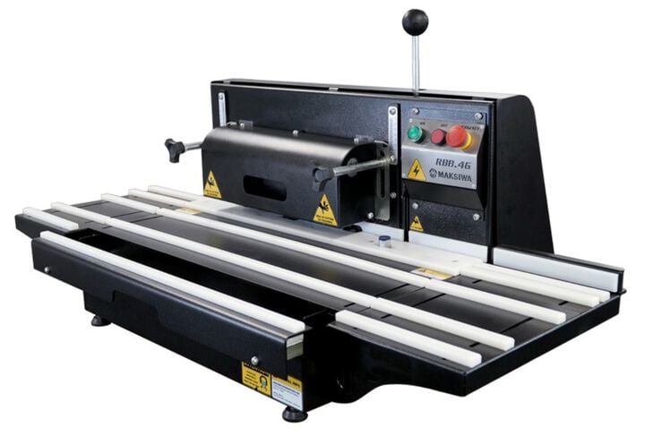 Maksiwa International 120V 2100W Automatic Feed Edge Band Finisher