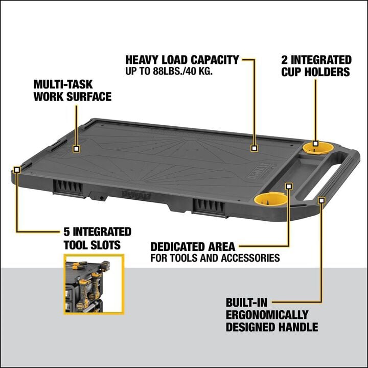 DEWALT TOUGHSYSTEM 2.0 DXL 30 Inch Worktop, large image number 2