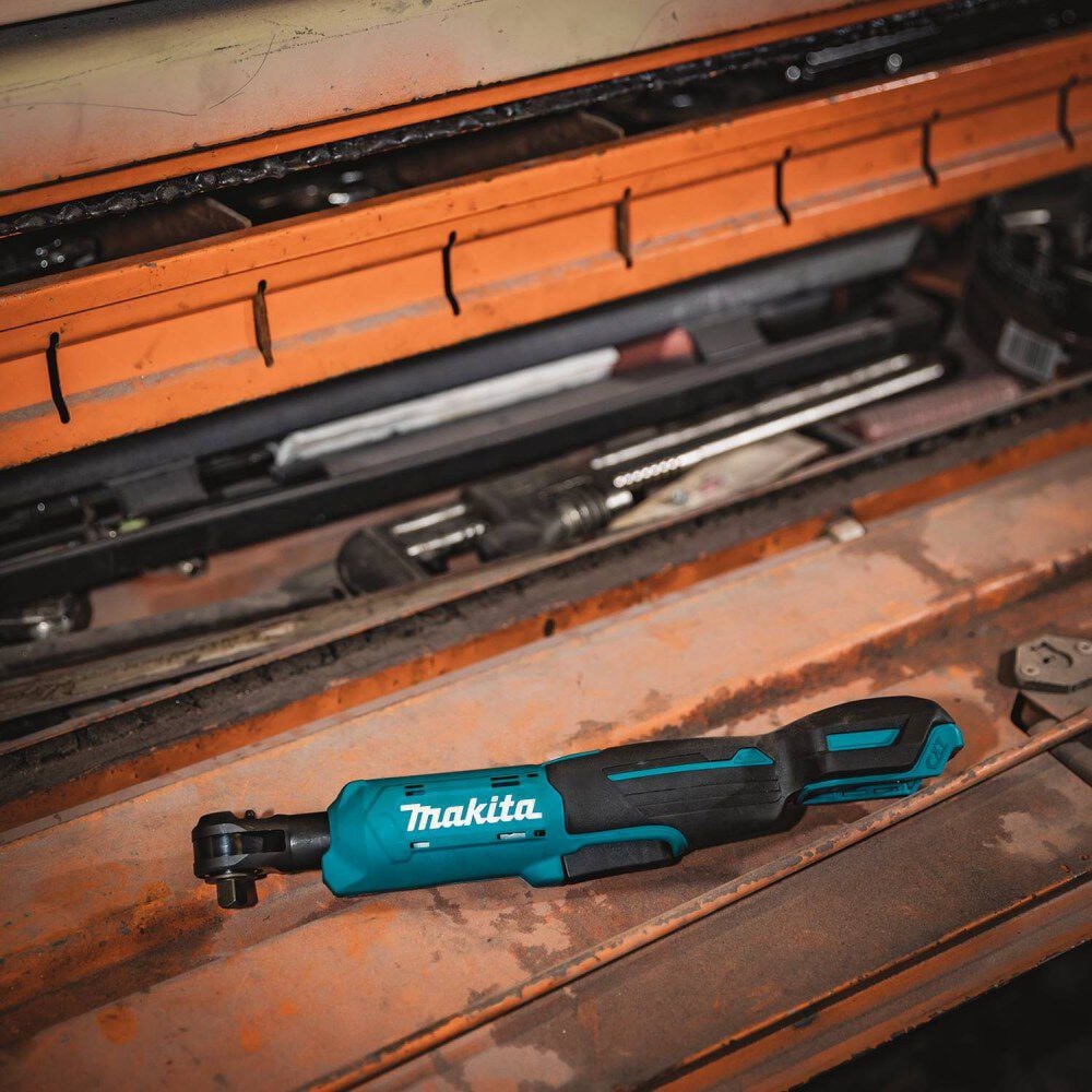 Makita 12V max CXT 3/8in & 1/4in Sq Drive Ratchet (Bare Tool), large image number 5