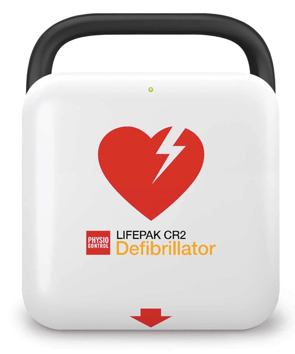 Aero Healthcare CARDIACT LIFEPAK CR2 USB Defibrillator, Fully-Automatic, English with Handle Rugged Carry Case, large image number 4