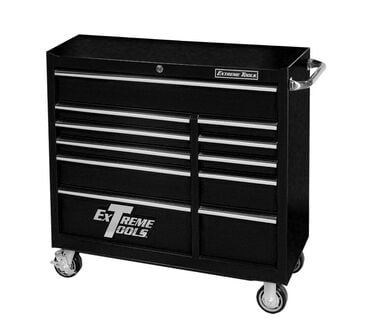 Extreme Tools PWS Series Roller Cabinet 41in x 24in Black, large image number 0