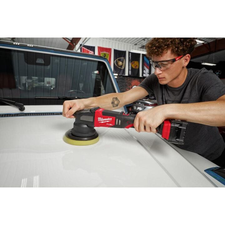 Milwaukee M18 FUEL 15mm Random Orbital Polisher Reconditioned (Bare Tool), large image number 8