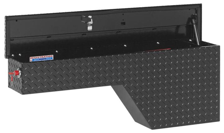 Weather Guard Pork Chop Box Aluminum Driver Side 2.1 Cu. Ft.