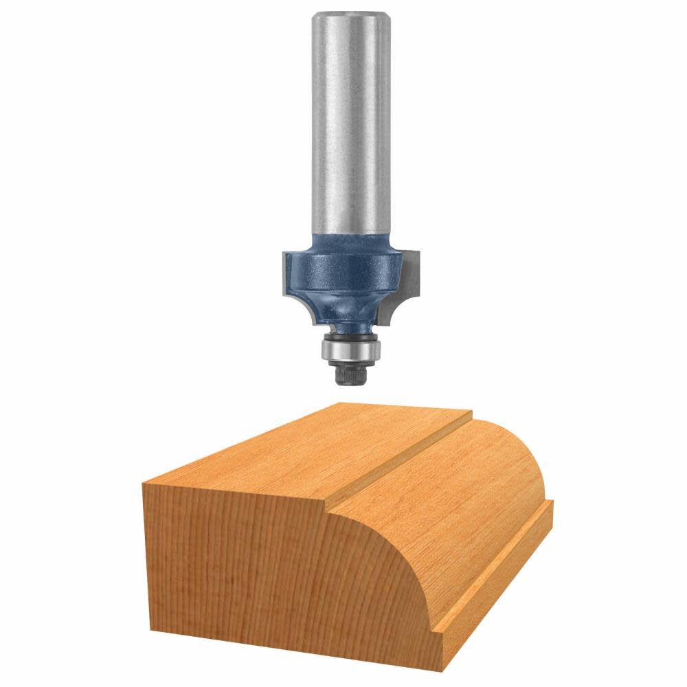 Bosch 1/4in x 1/2in Carbide Tipped Beading Bit, large image number 1