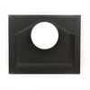 Big Horn 8-1/2 Inch x 10-1/4 Inch ABS Black Dust Hood with 4 Inch Outlet, small image number 2