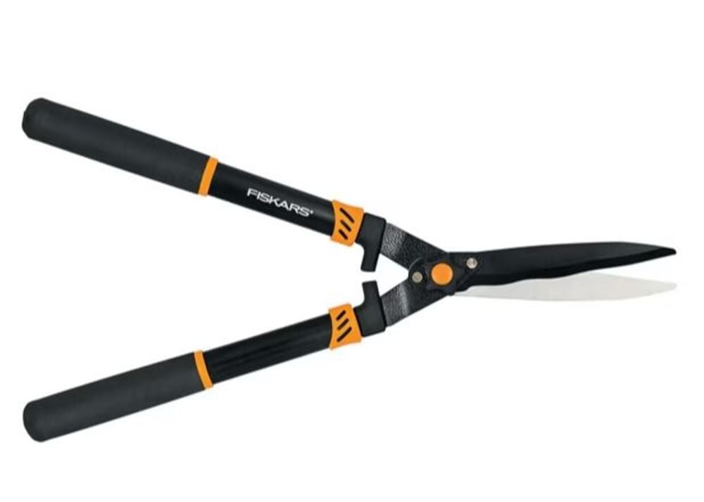 Fiskars 8in Steel Adjustable Blade Hedge Shear with Steel Handle – 391791-1001