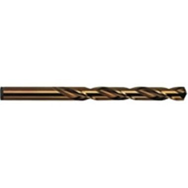 Irwin 5/32in x 3-1/8in Cobalt Alloy Steel HSS Jobber Length Carded, large image number 0