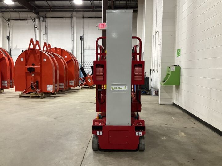 mec 16' All Electric Vertical Mast Lift New, large image number 8