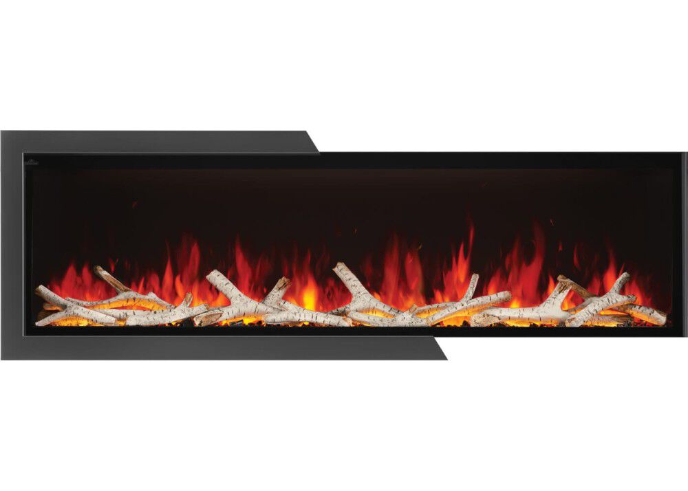 Napoleon Astound Electric 74 Inch Single-Sided Built-In Fireplace Black, large image number 5