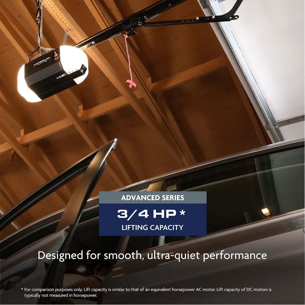 Chamberlain 3/4 HP Belt Drive Garage Door Opener, large image number 2