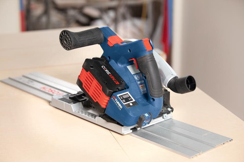 Bosch PROFACTOR Cordless Track Saw 5 1 2in 18V Bare Tool GKT18V
