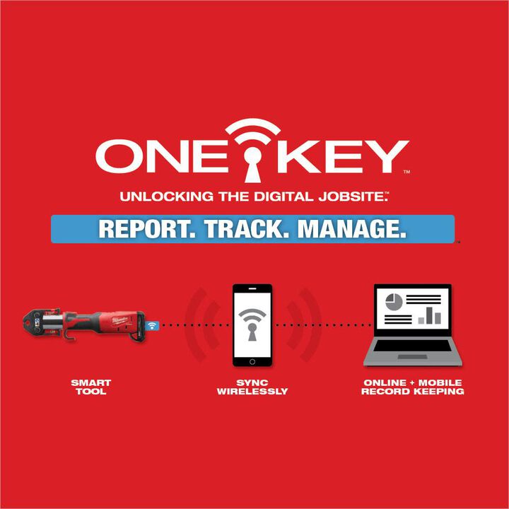 Milwaukee M18 FORCE LOGIC Press Tool with ONE-KEY with 1/2inch-2inch CTS Jaws, large image number 8