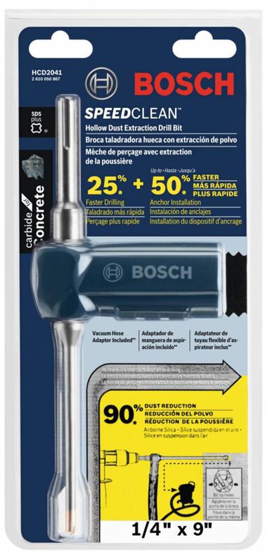 Bosch SDS Plus Speed Clean Bit, large image number 1