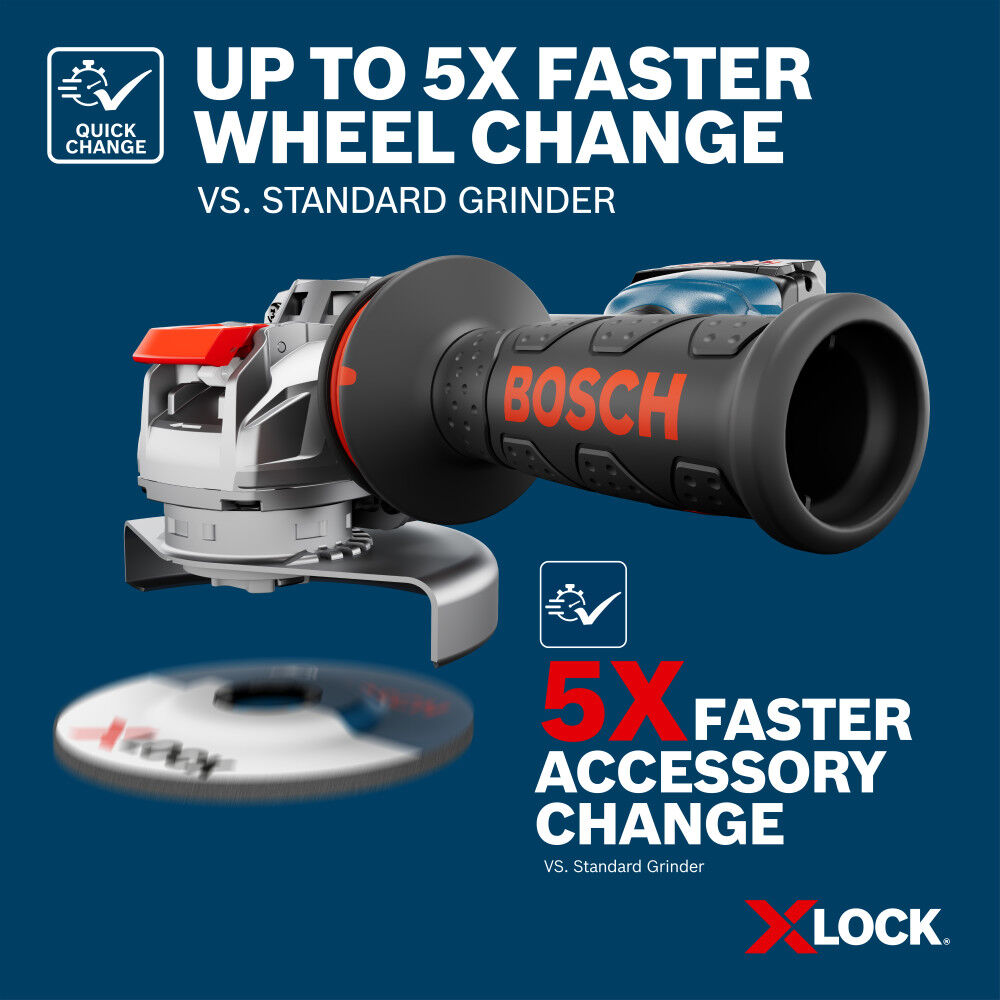 Bosch 4-1/2 Inch X-LOCK Segmented Wheel, large image number 4