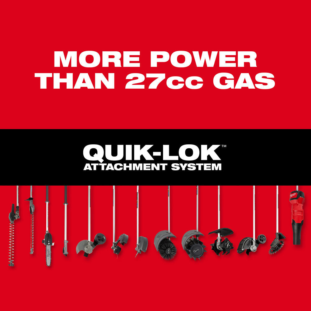Milwaukee M18 QUIK-LOK Brushless 15 Inch String Trimmer (Bare Tool), large image number 4