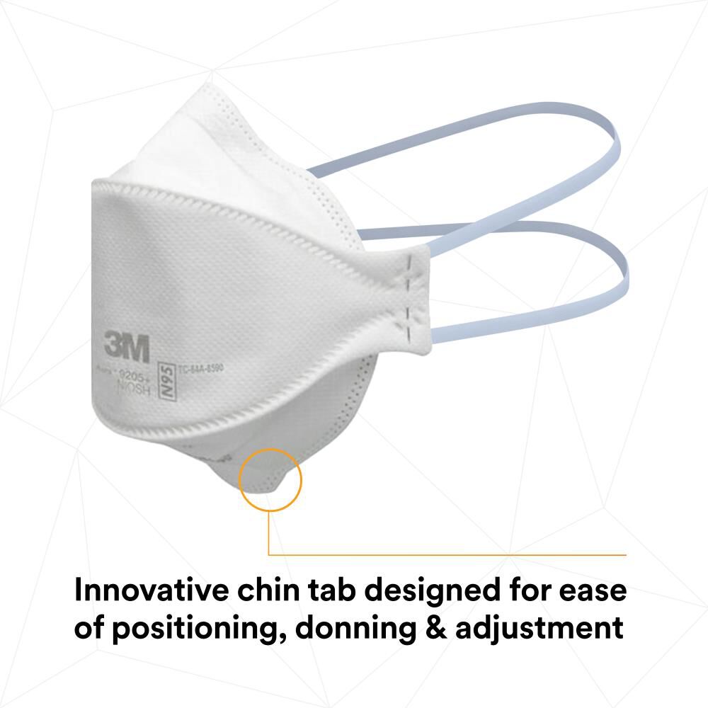 3M Aura 9205+ N95 Particulate Respirator 20 Pieces, large image number 5