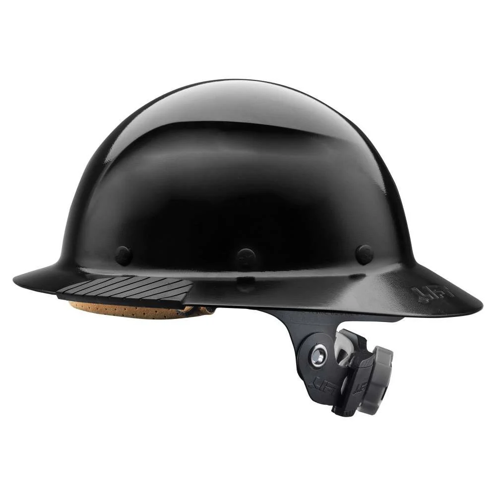 Lift Safety Hard Hat DAX Black Fiber Resin Full Brim, large image number 1