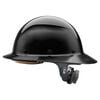 Lift Safety Hard Hat DAX Black Fiber Resin Full Brim, small image number 1
