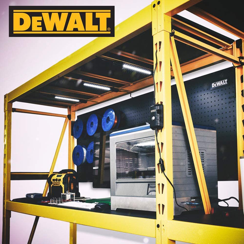 DEWALT Storage Rack Light Kit 500 Lumens LED Motion Activated ...