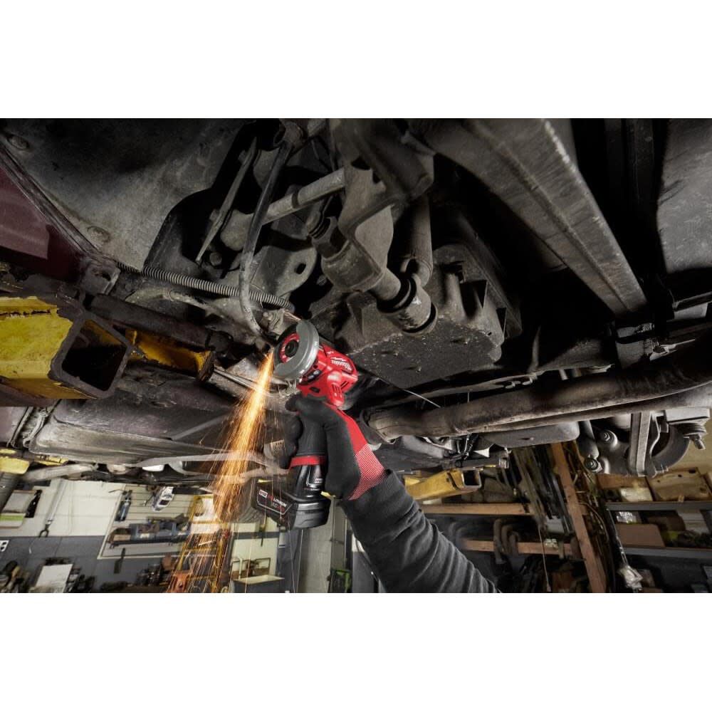 Milwaukee M12 3 Inch Compact Cut Off Tool with CP 2Ah & XC 4Ah Kit Bundle, large image number 11