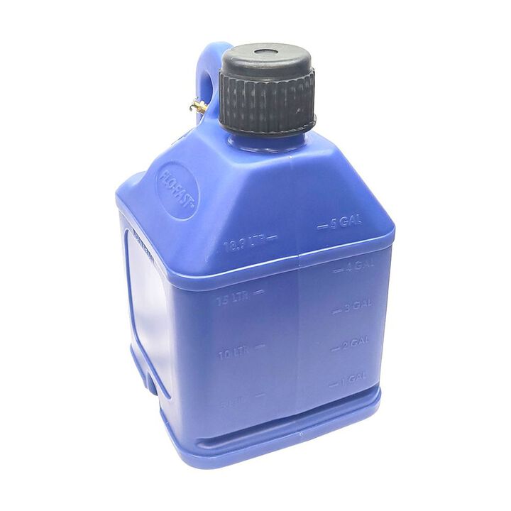 Flo-Fast 5 Gal Blue Utility Can Stackable, large image number 1