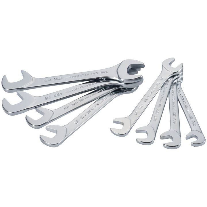 CRAFTSMAN Standard SAE Open End Ignition Wrench Set 8 Pieces, large image number 1