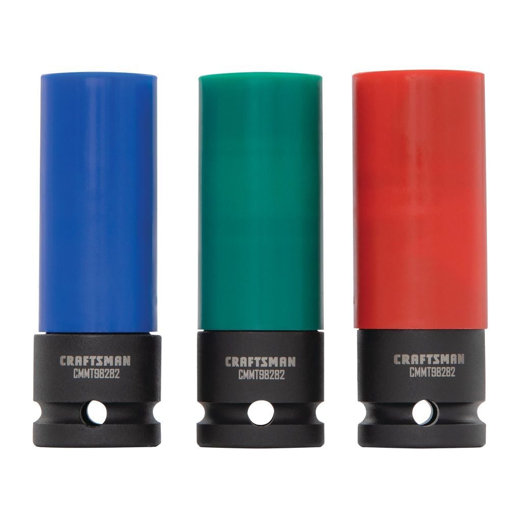 CRAFTSMAN Wheel Socket Set, 3 Piece – CMMT98282