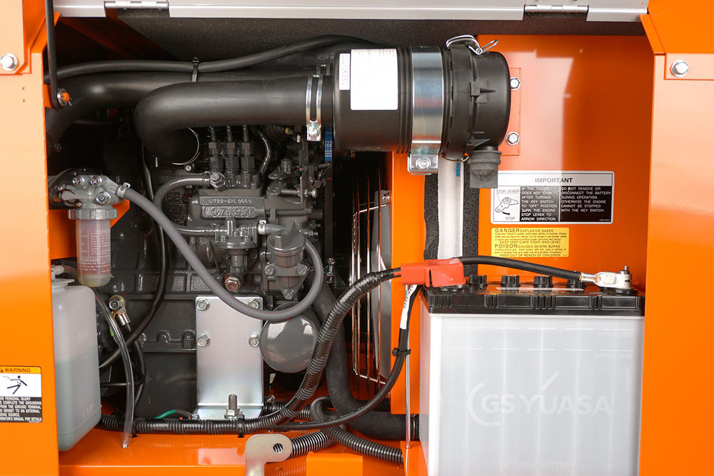 Kubota Lowboy Pro II Series 11,000 Watt (11kW) Diesel Powered 50-State Liquid-Cooled Standby Generator, large image number 2