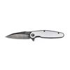 Crescent 3-1/2in Harpoon Blade Aluminum Handle Pocket Knife, small
