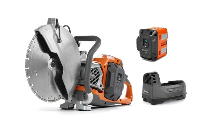 Husqvarna Construction K 1 PACE 14 Inch Battery Cutter Kit Body Only Reconditioned