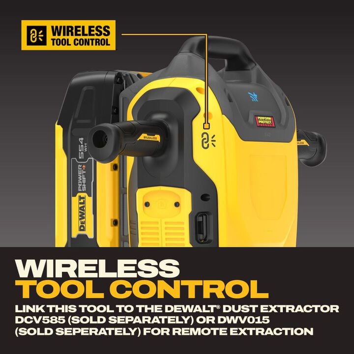 DEWALT POWERSHIFT 1-1/8 Inch Hex Demolition Hammer Kit, large image number 6