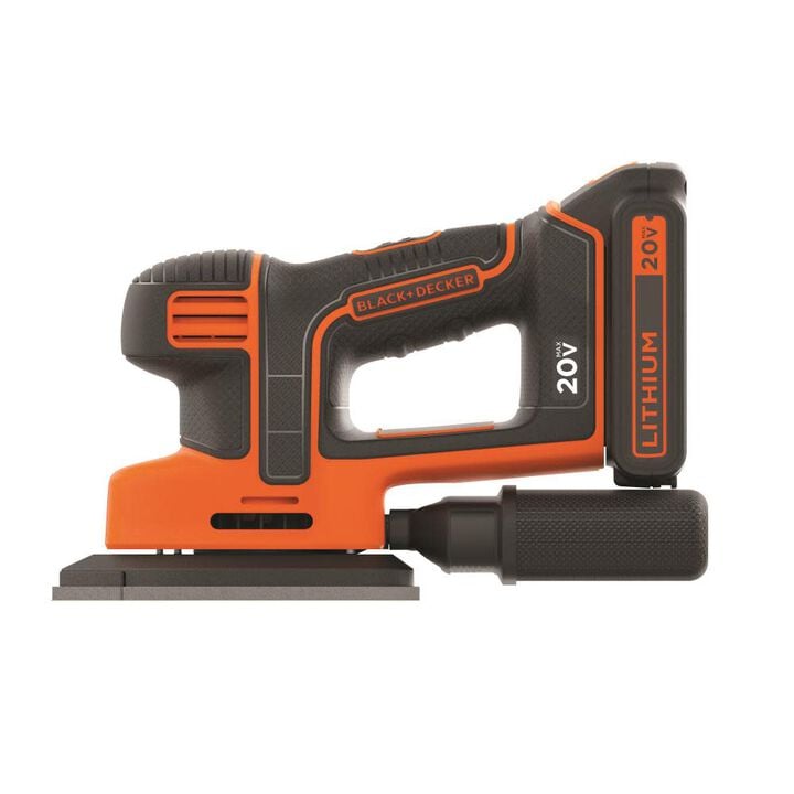 Black and Decker 20V MAX MOUSE Cordless Sander Kit, large image number 4