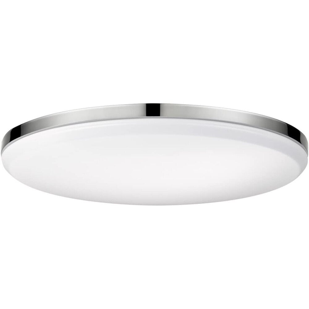 Globe Electric Ellington Integrated LED Ceiling Light Chrome 28W – 3008637