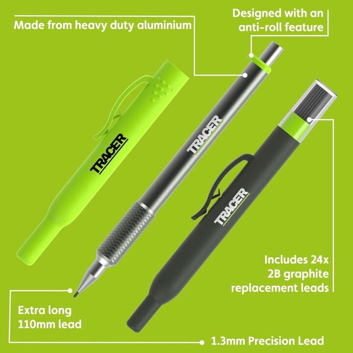 Tracer Pro Aluminum Precision Pencil Kit with Leads and Site Holsters, large image number 1