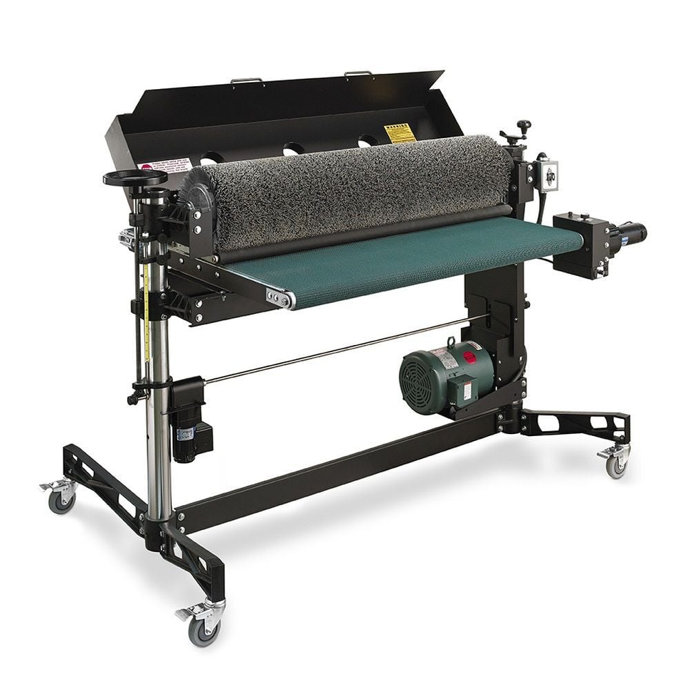 Supermax Tools 49 In. 7.5HP 220V Single Brush Sander - 3 Phase, large image number 2