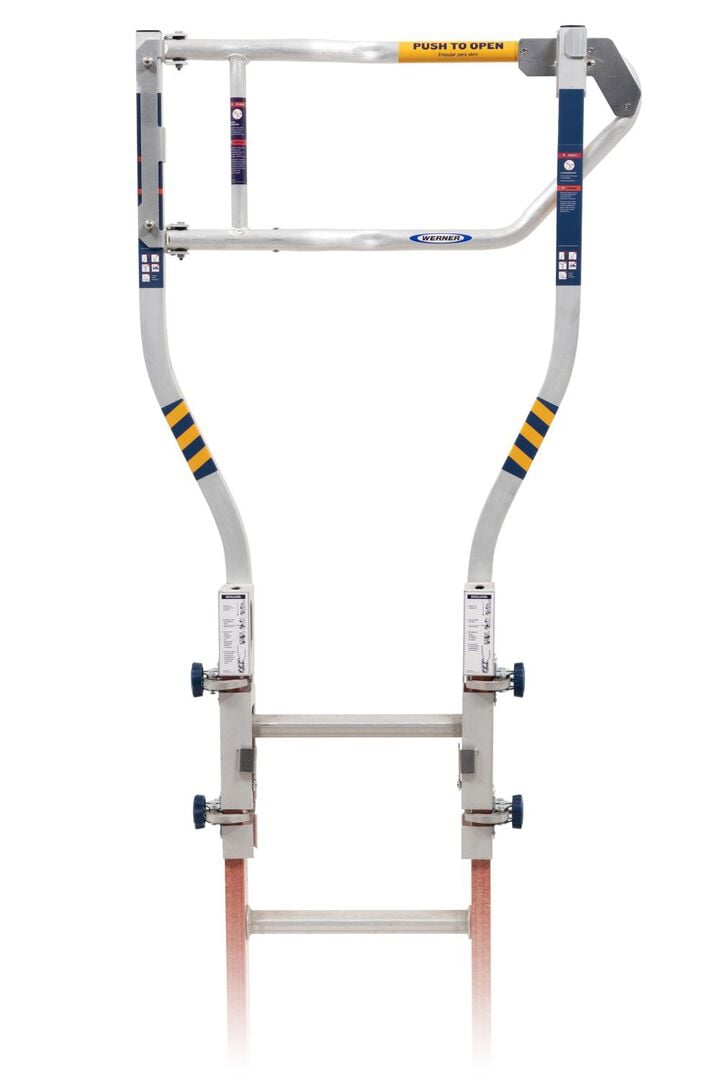 Werner Extension Ladder WalkThru Gate, large image number 1