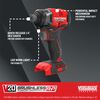 CRAFTSMAN V20 RP Cordless 1/4 Inch Impact Driver (Bare Tool), small image number 2