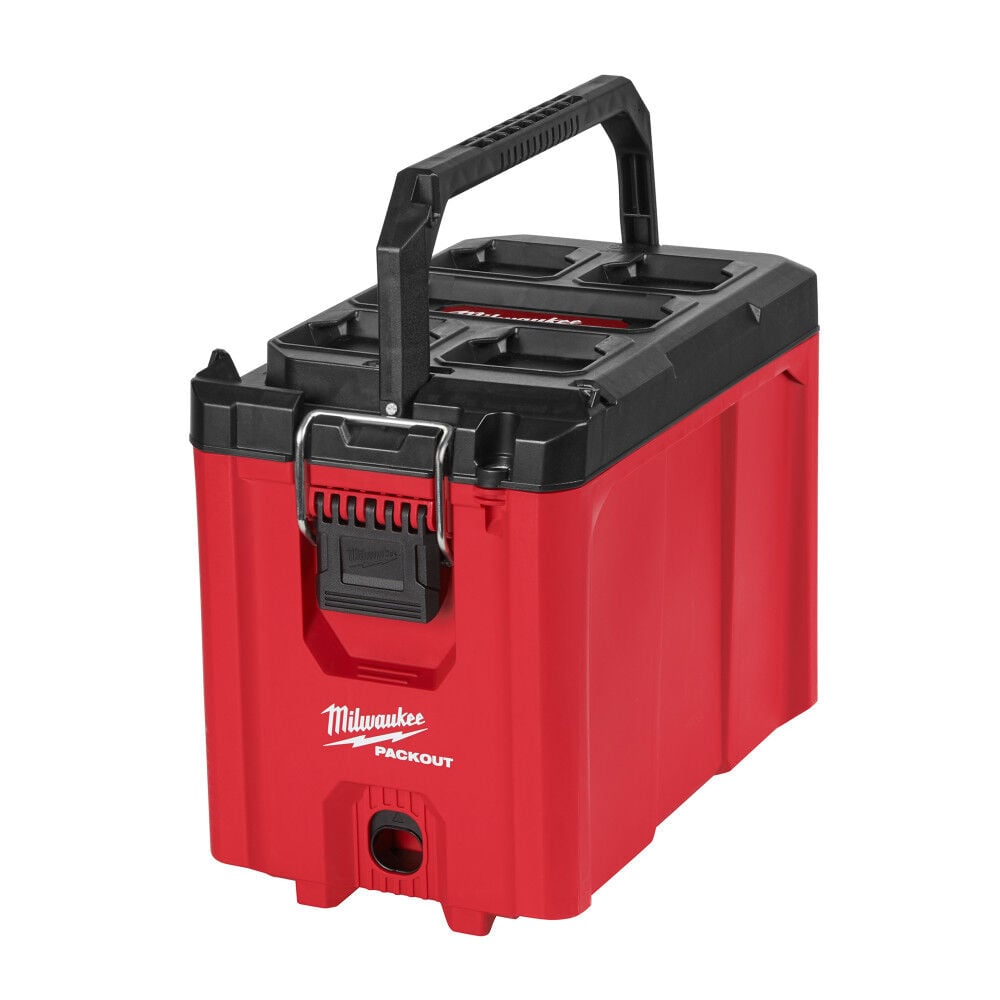 Milwaukee PACKOUT Rolling Tool Box Multi Depth 3 Drawer Tool Box Compact Tool Box & Compact Low Profile Organizer Bundle, large image number 2