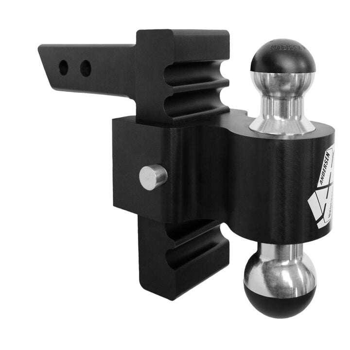 Andersen Hitches Greaseless AlumiBall Rapid Hitch, 6 Inch Drop x 2 Inch x 2-5/16 Inch, large image number 1
