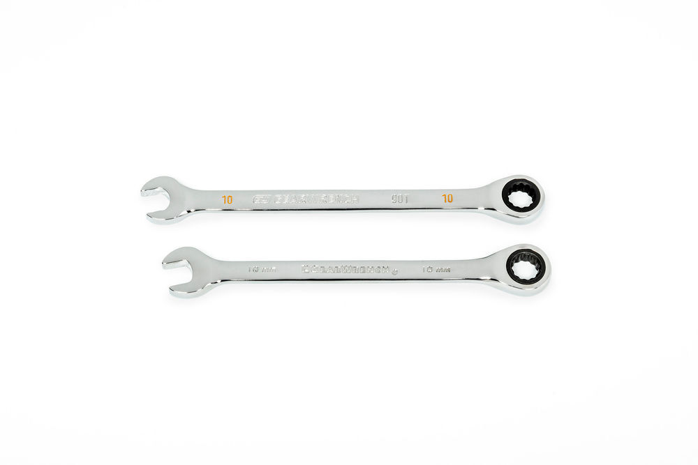 GEARWRENCH 10mm 90T 12 Point Ratcheting Combination Wrench, large image number 6