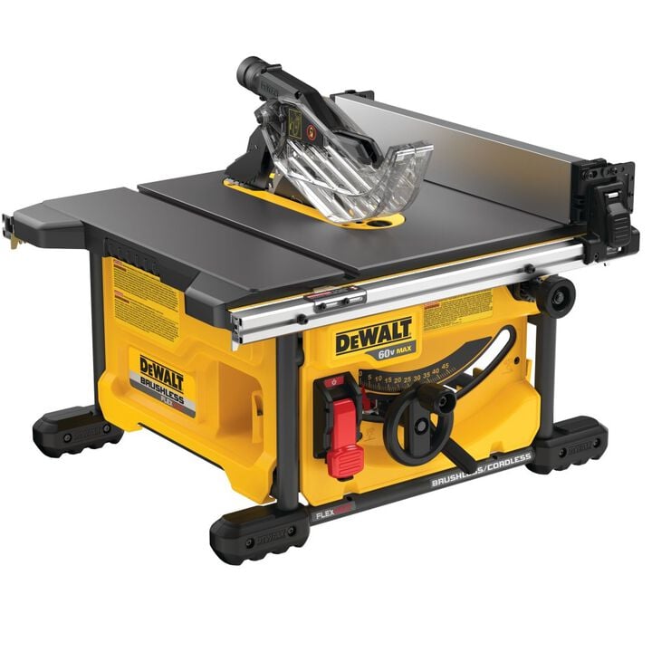 DEWALT 60V Max Table Saw (Bare Tool) and Two 20V/60V 6Ah Lithium Ion Power Tool Battery Packs Bundle, large image number 3