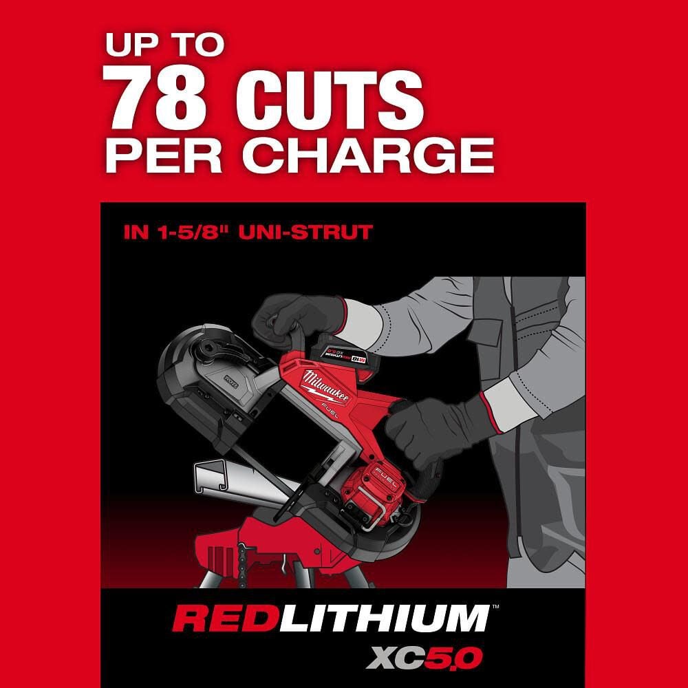 Milwaukee M18 FUEL Deep Cut Band Saw (Bare Tool), large image number 6