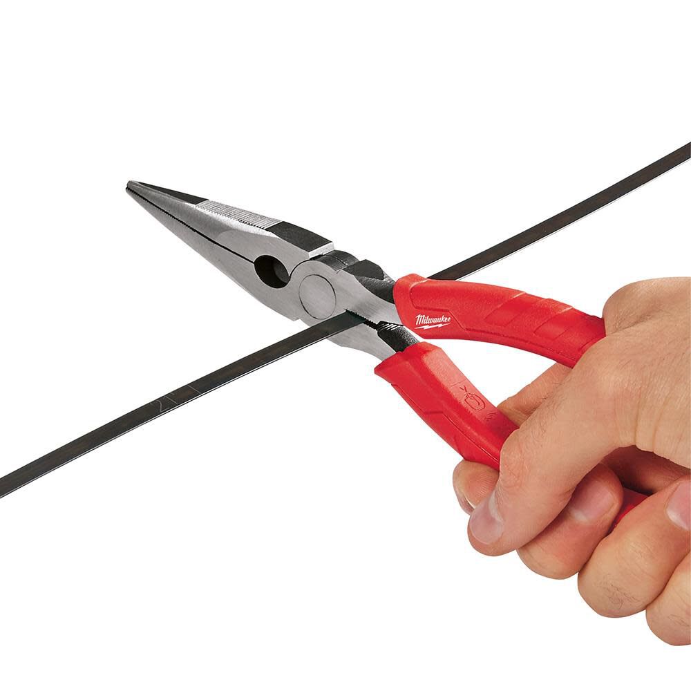 Milwaukee 8 In. Long Nose Pliers, large image number 6