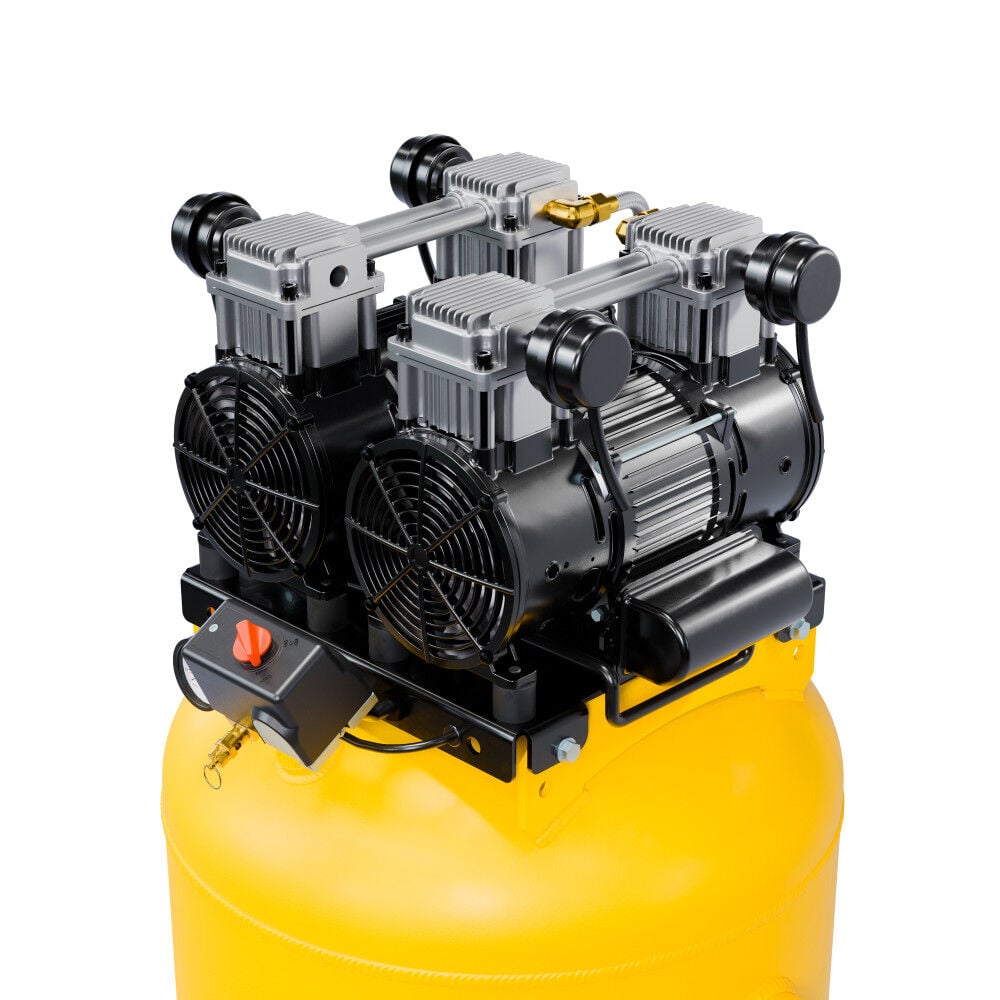 DEWALT 60-Gallon Quiet 4 HP 175 PSI Oil-Free Direct Drive Stationary Air Compressor, large image number 4